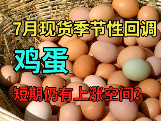 鸡蛋：7月现货季节性回调，短期仍有上涨空间？